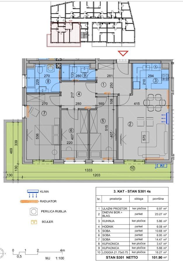 זאגרב Astra Urban Garden Apartment, 2 Garage Parking Spaces מראה חיצוני תמונה