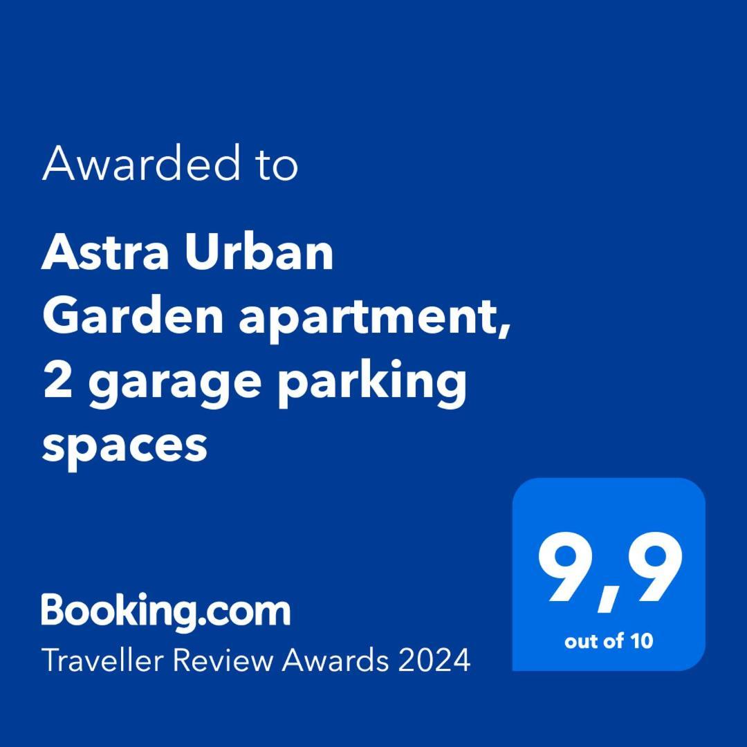 זאגרב Astra Urban Garden Apartment, 2 Garage Parking Spaces מראה חיצוני תמונה